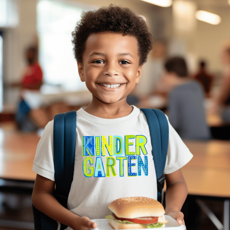 KINDERGARTEN - GREEN - DTF TRANSFER