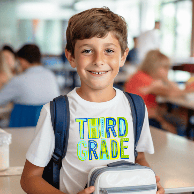 THIRD GRADE - GREEN - DTF TRANSFER