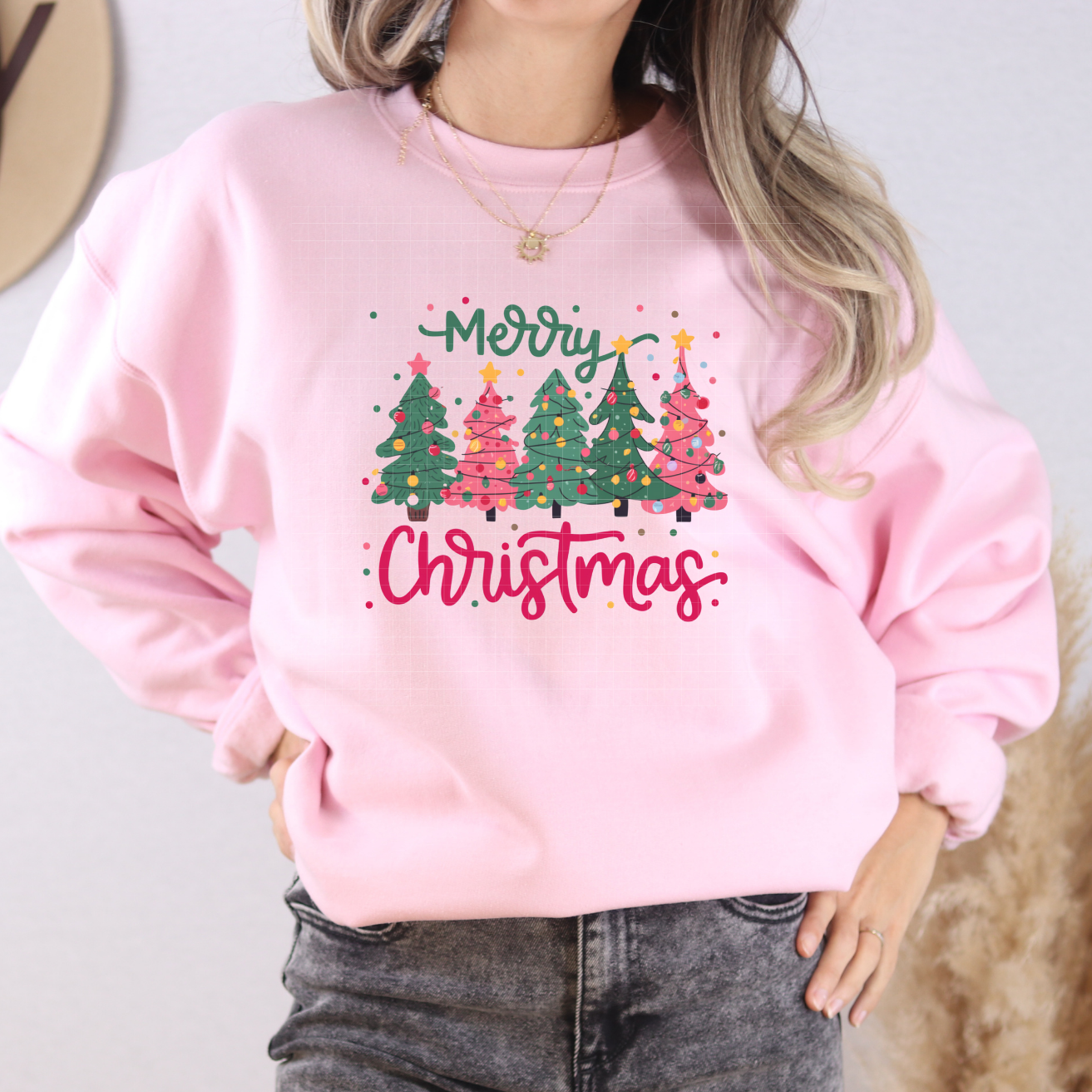 MERRY CHRISTMAS TREES - DTF TRANSFER