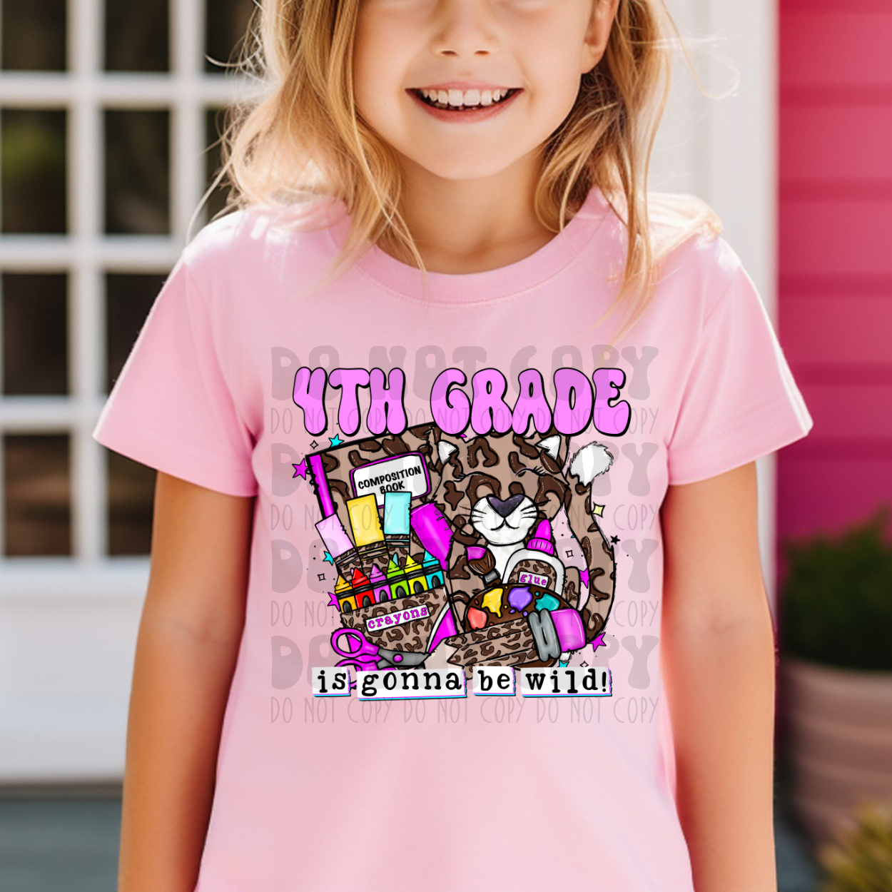 4TH GRADE GONNA BE WILD - DTF TRANSFER