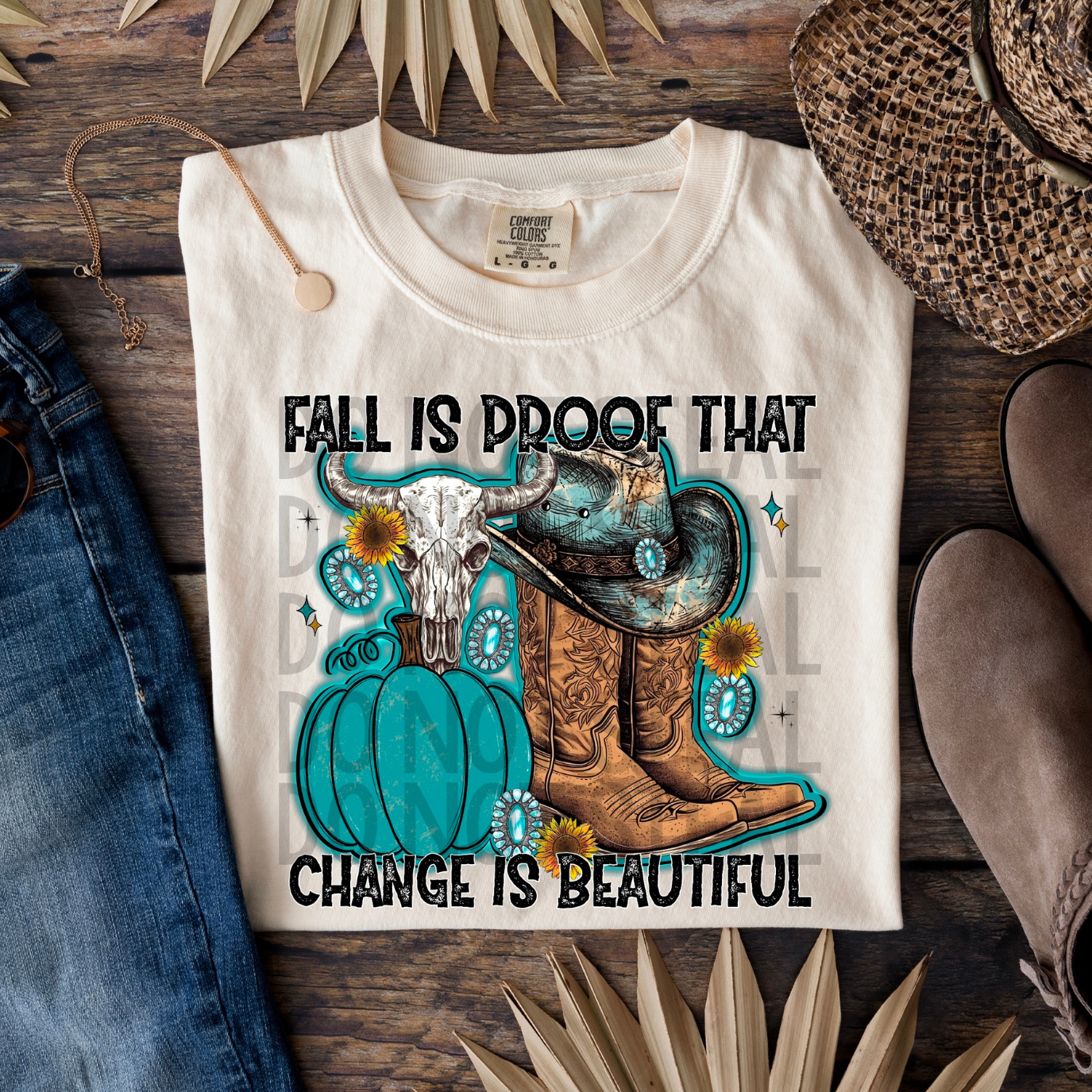 COUNTRY FALL IS PROOF - DTF TRANSFER