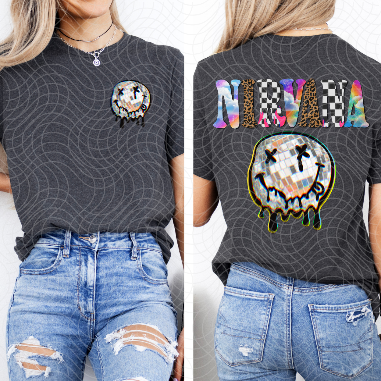 BAND TEE W/ POCKET - DTF TRANSFER