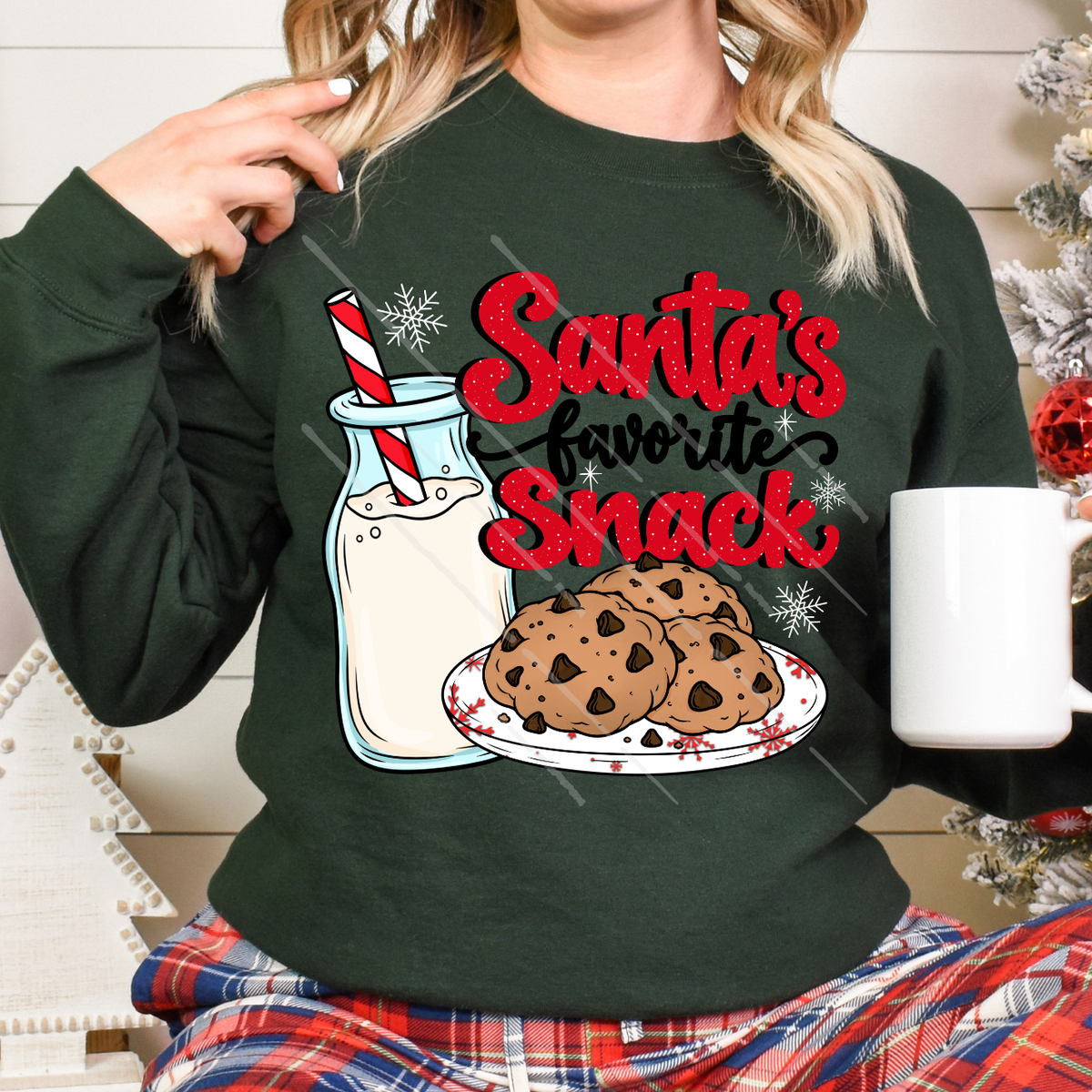 SANTA'S FAVORITE SNACK - DTF TRANSFER