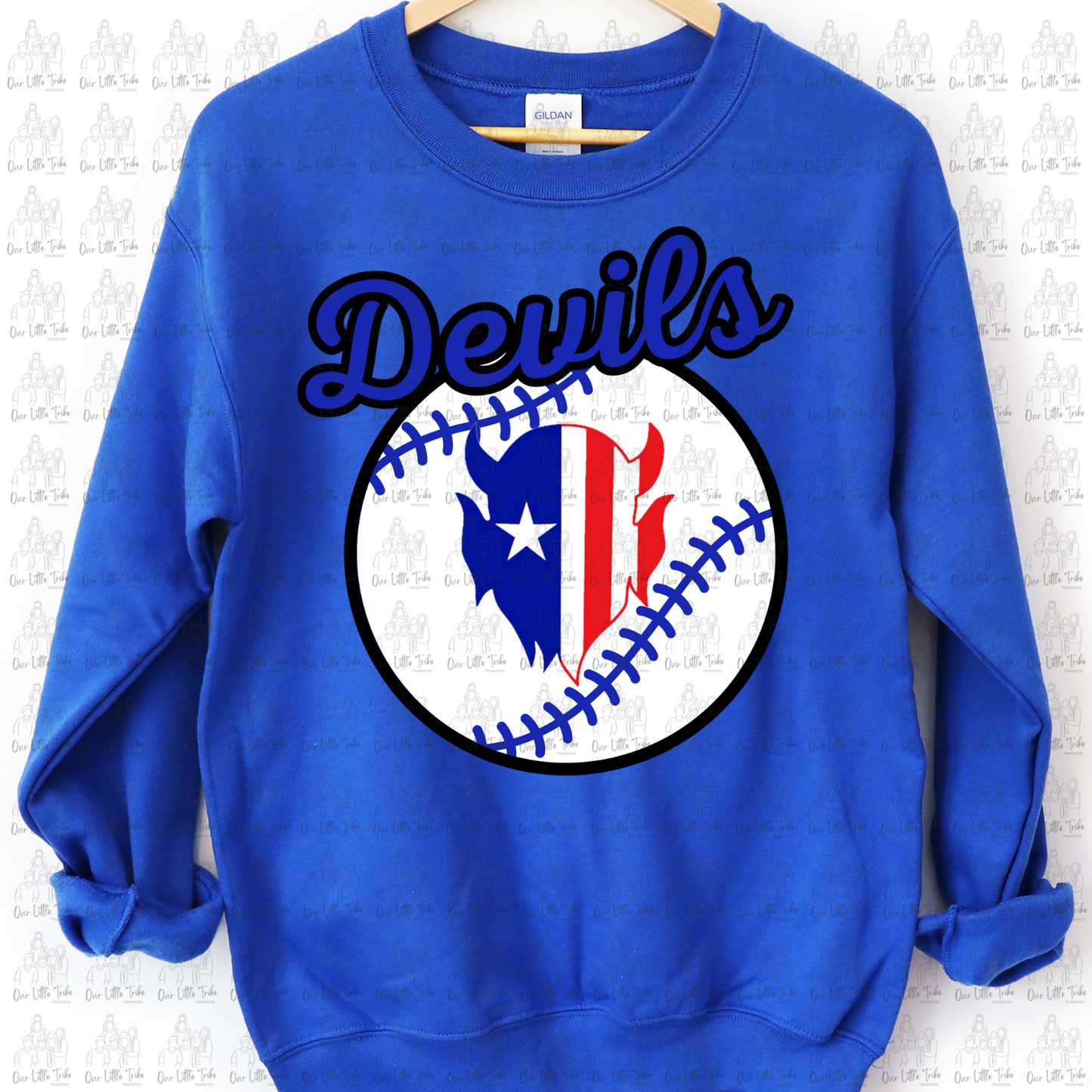 DEVILS BASEBALL - DTF TRANSFER
