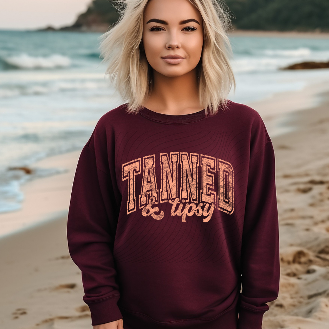 TANNED & TIPSY - DTF TRANSFER
