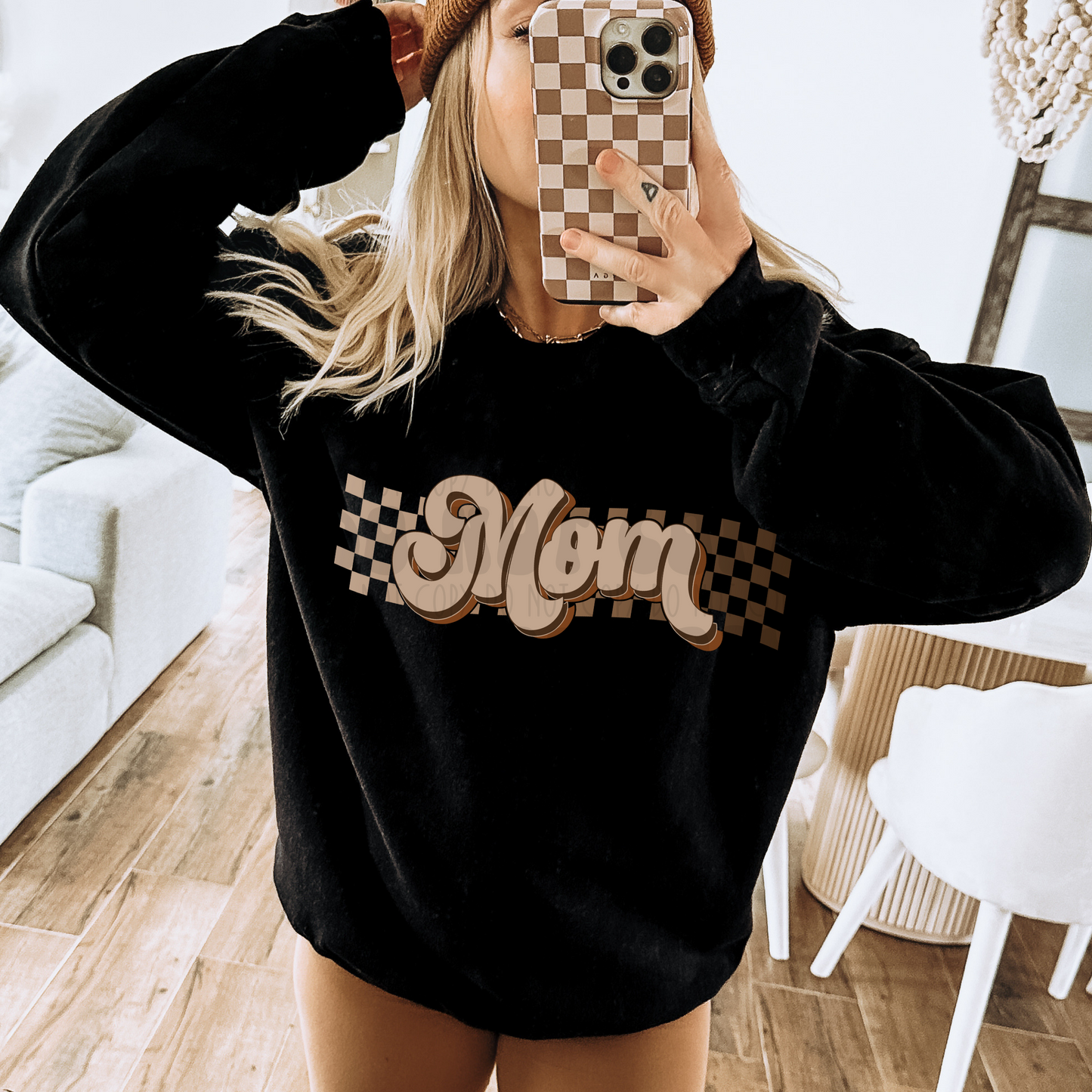 MOM TAN NON DISTRESS - DTF TRANSFER