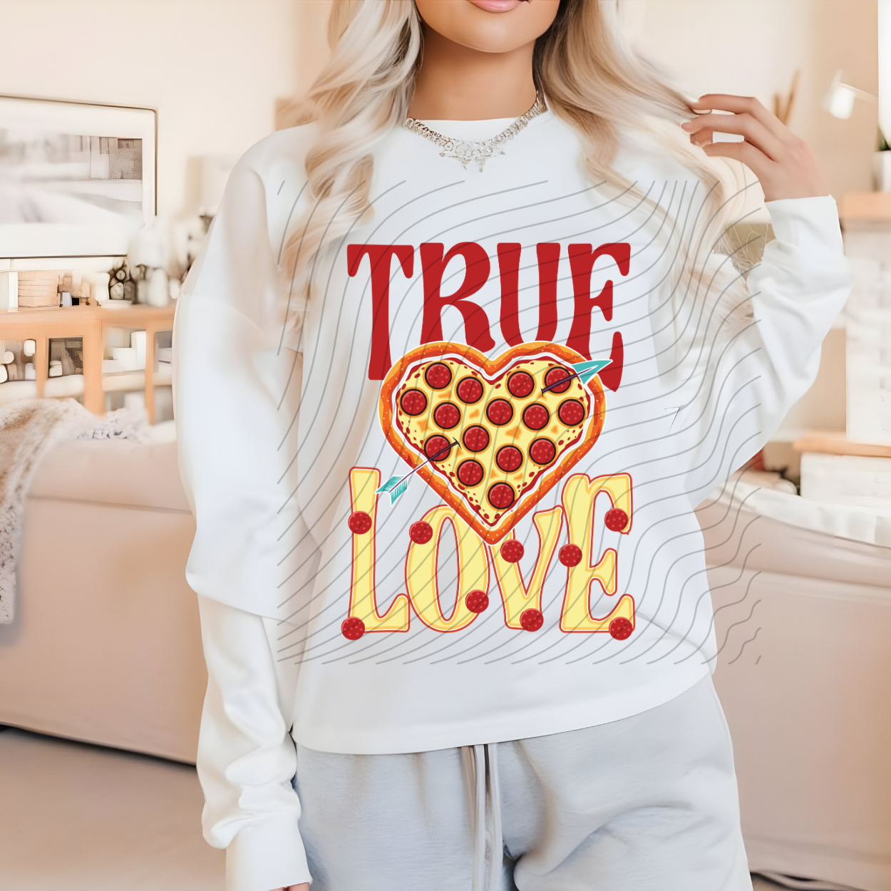 TRUE LOVE - DTF TRANSFER