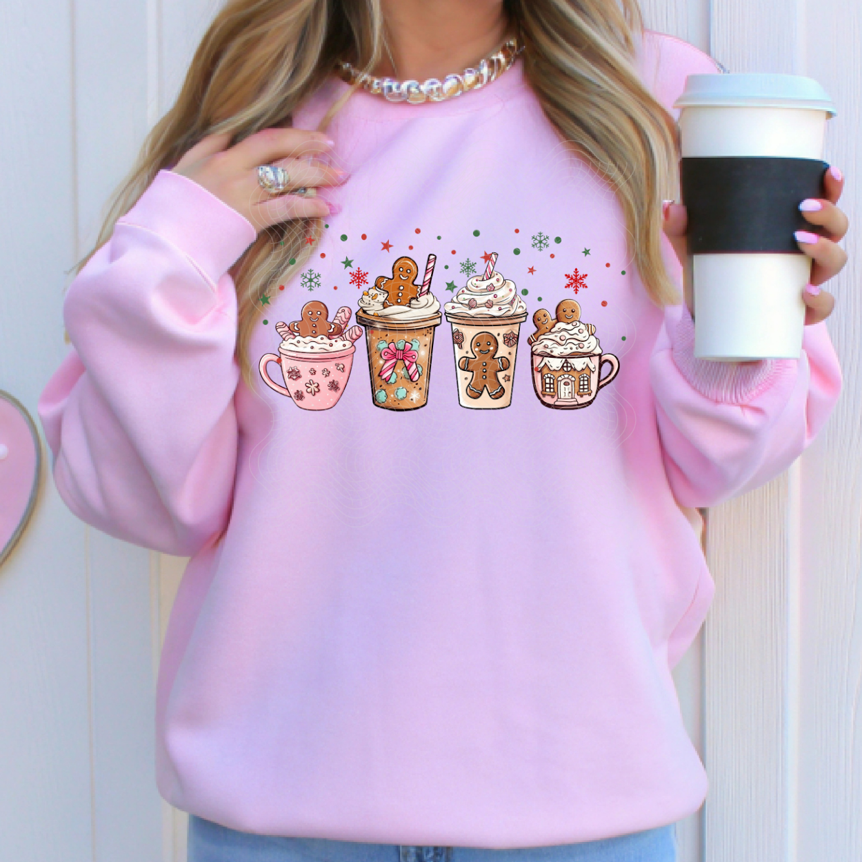 GINGERBREAD CUPS - DTF TRANSFER