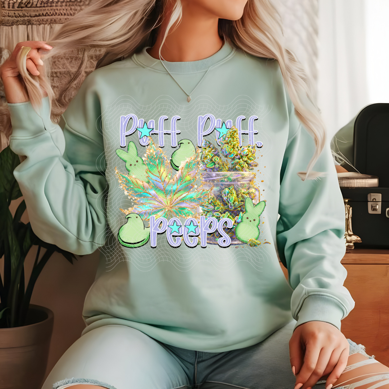 PUFF PUFF PEEPS - DTF TRANSFER