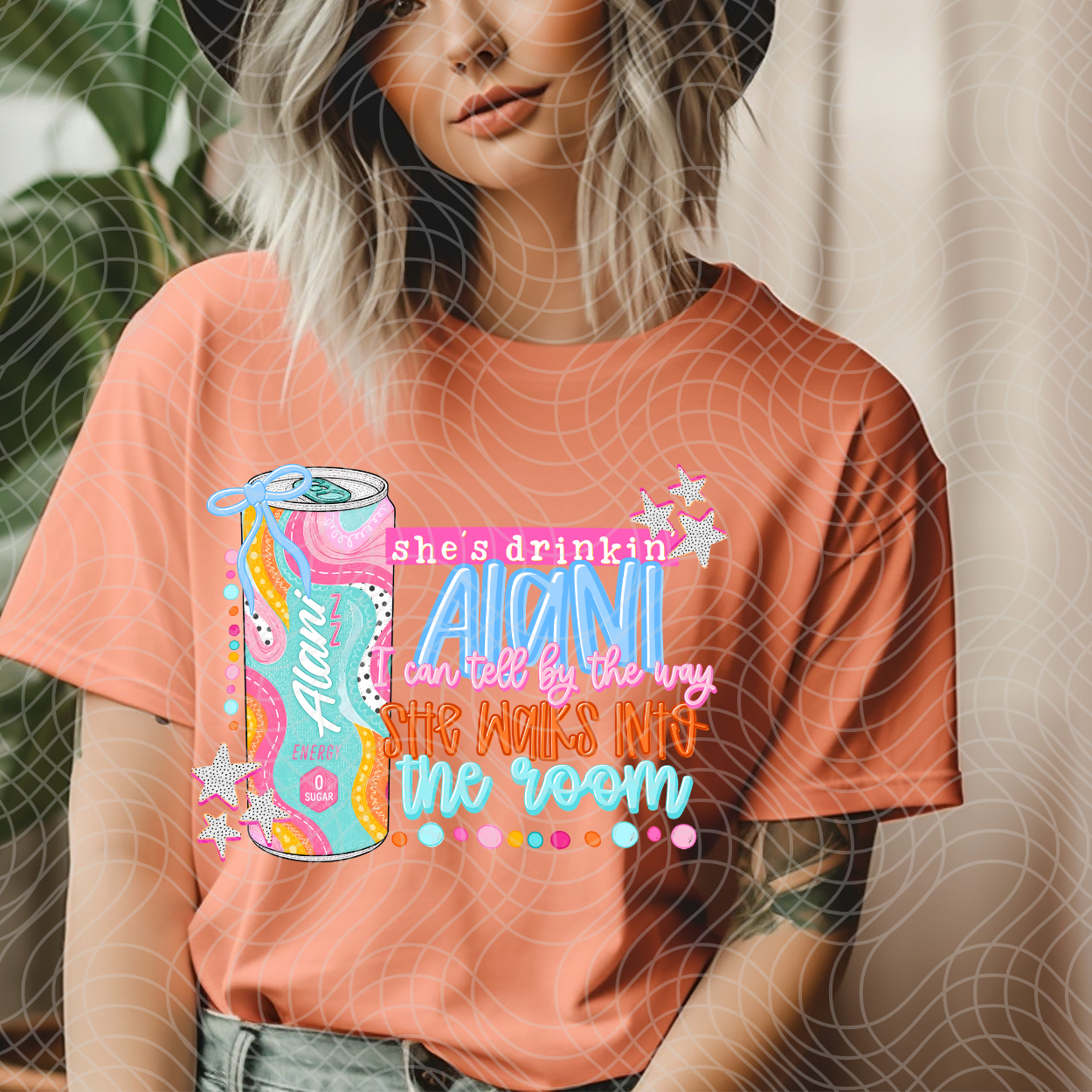 SHES DRINK ALANI- DTF TRANSFER