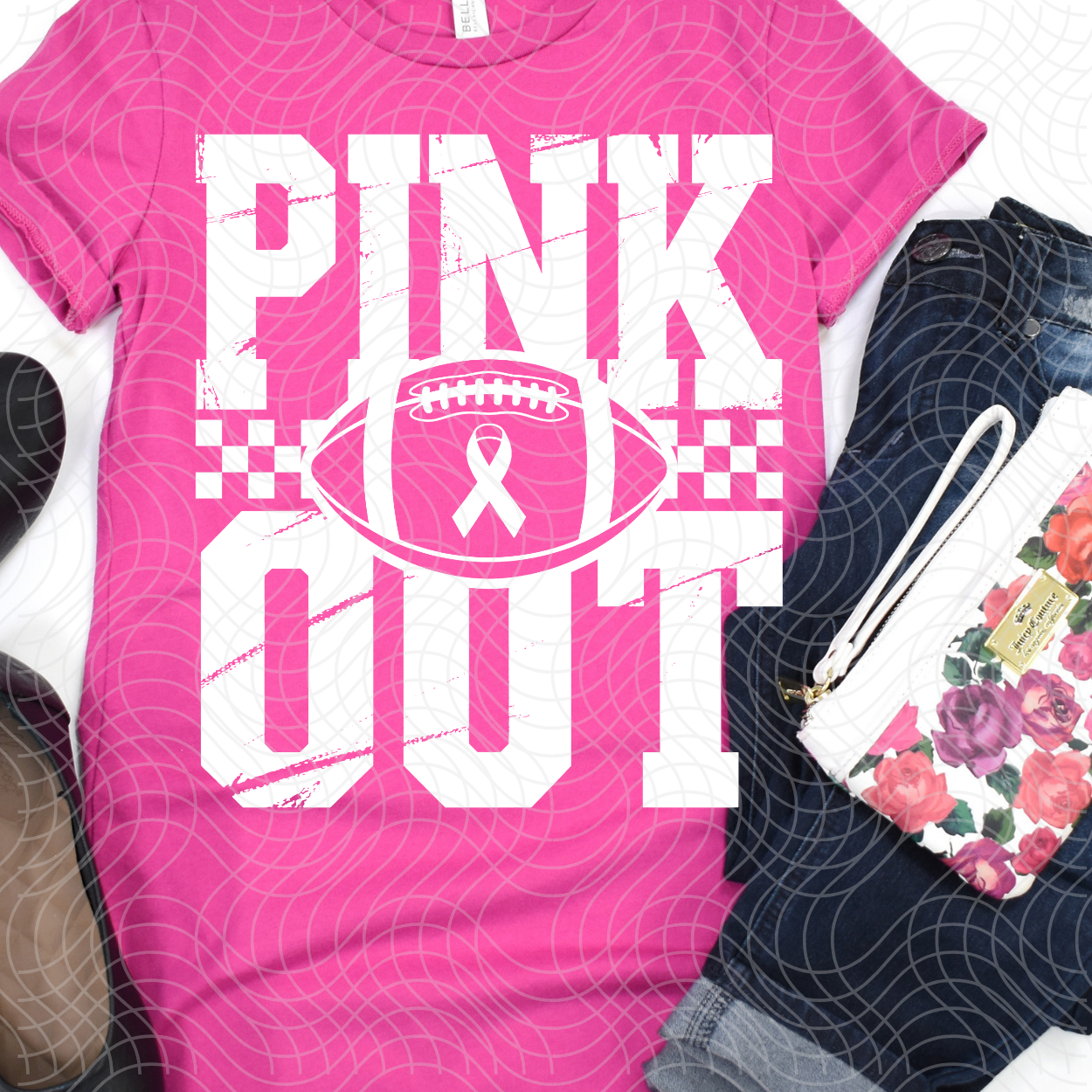 PINK OUT - DTF TRANSFER