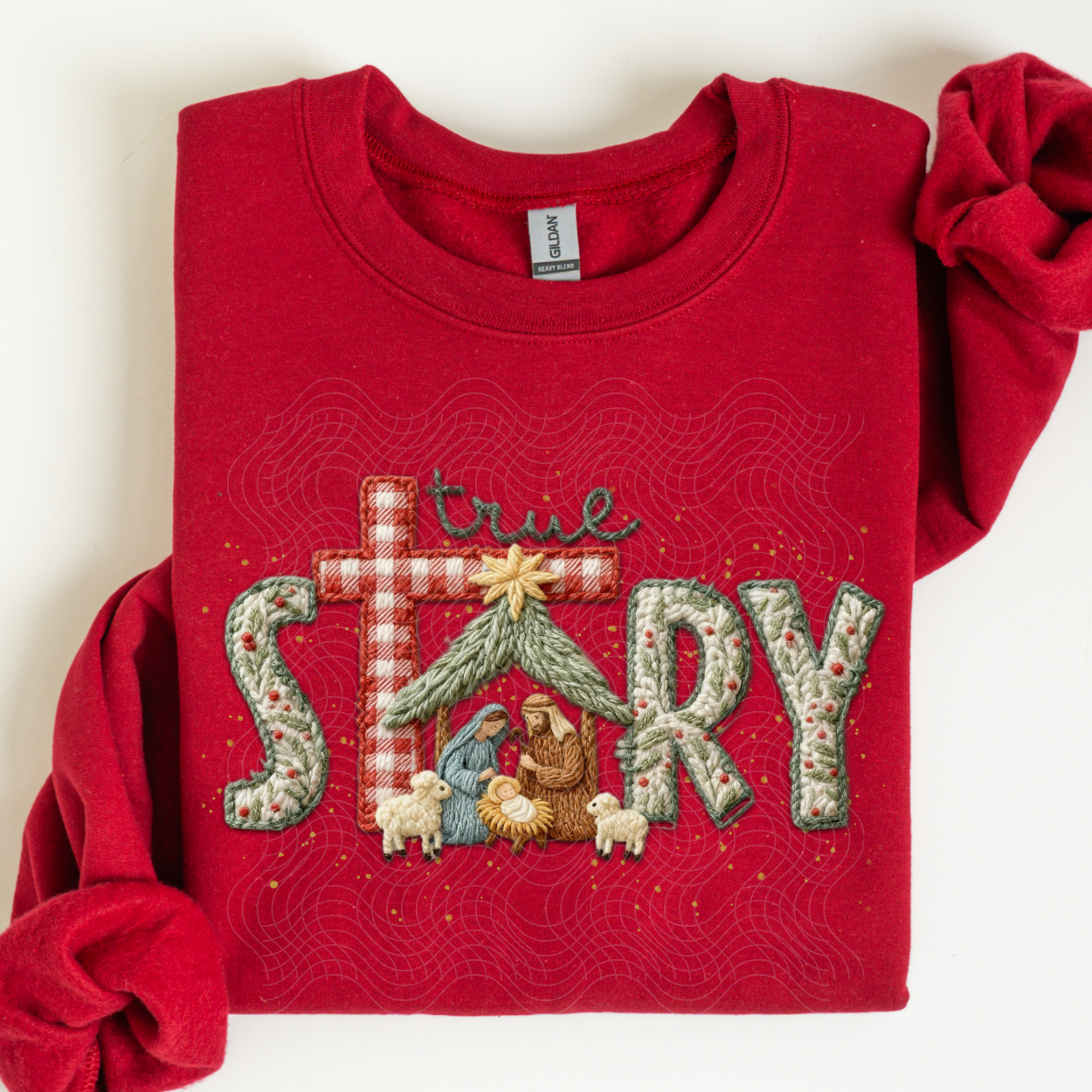 TRUE STORY FAUX YARN - DTF TRANSFER