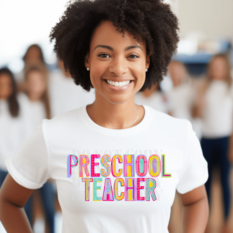 PRESCHOOL TEACHER - DTF TRANSFER