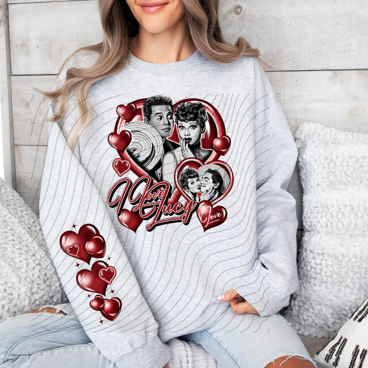 LOVE LUC W/ SLEEVE - DTF TRANSFER