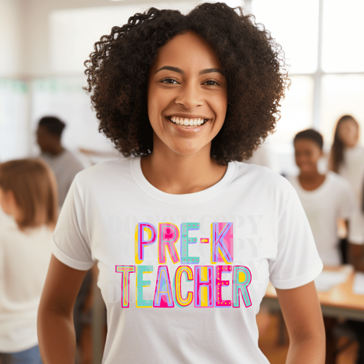 PRE-K TEACHER - DTF TRANSFER