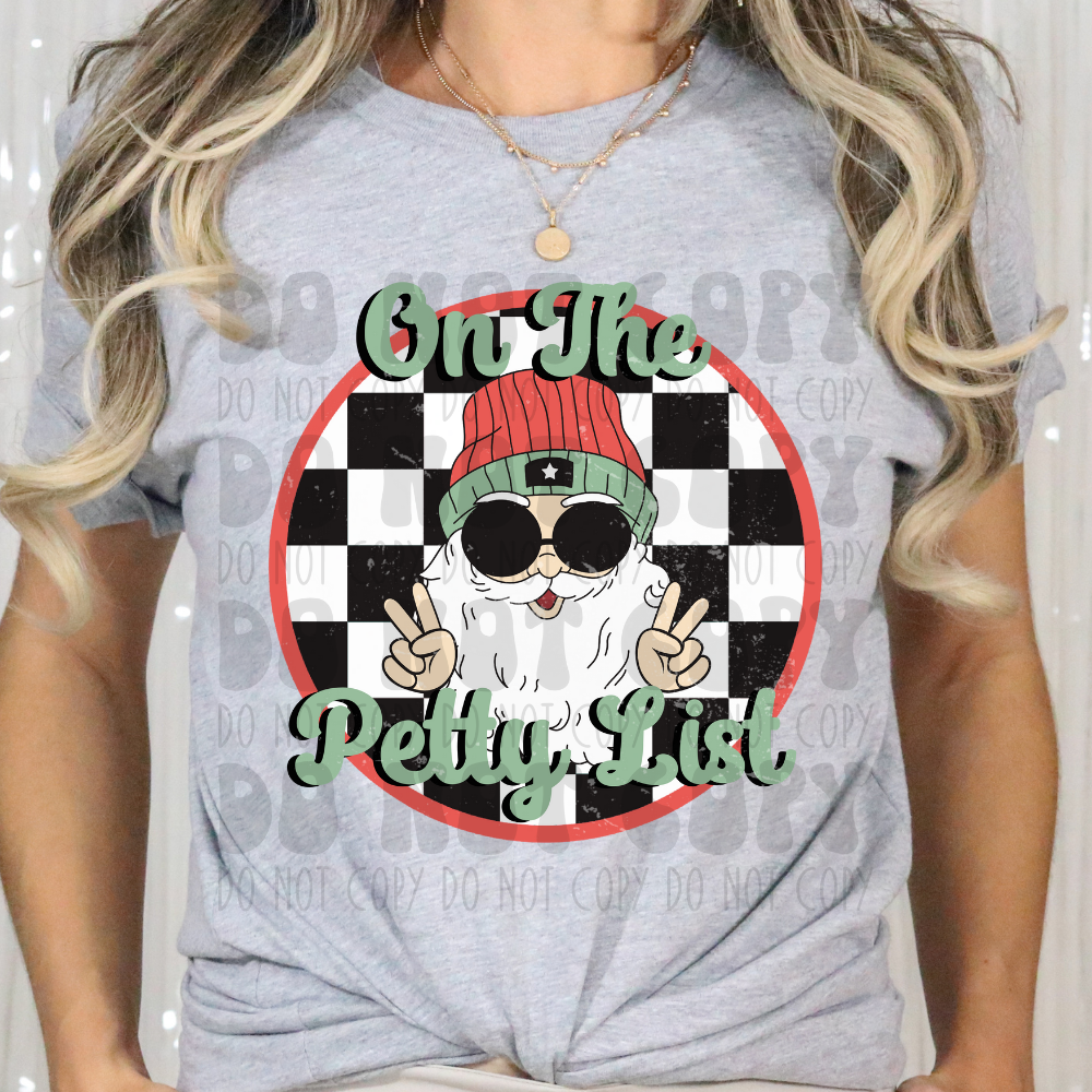 PETTY LIST - DTF TRANSFER