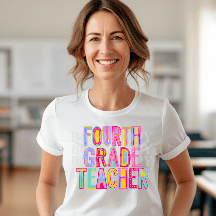 FOURTH GRADE TEACHER - DTF TRANSFER