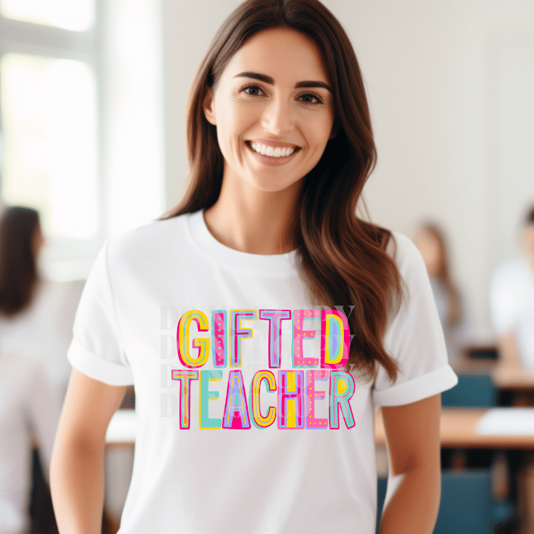 GIFTED TEACHER - DTF TRANSFER