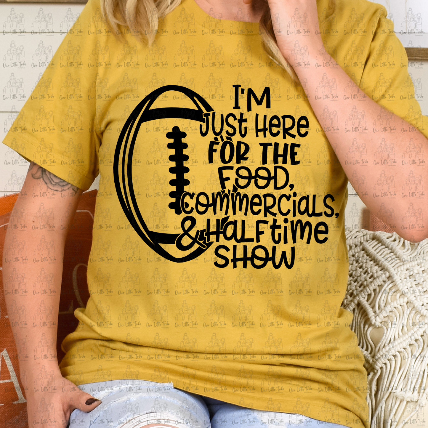 FOOD COMMERCIALS HALF TIME SHOW - DTF TRANSFER