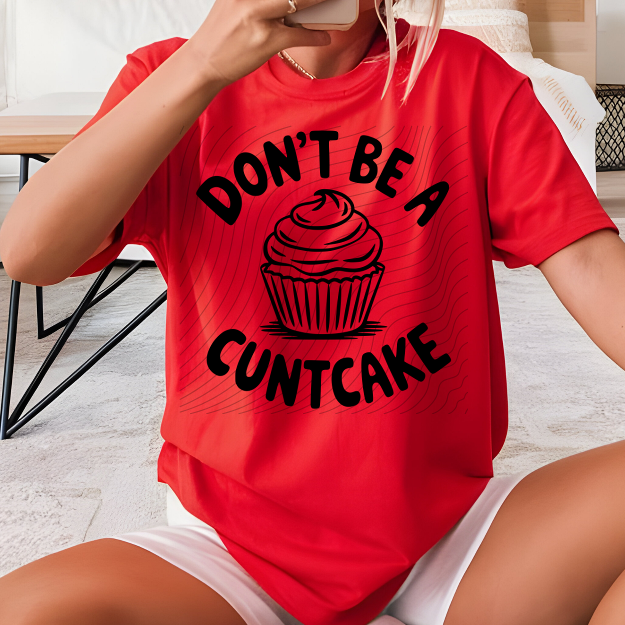 CUNTCAKE BLACK - DTF TRANSFER