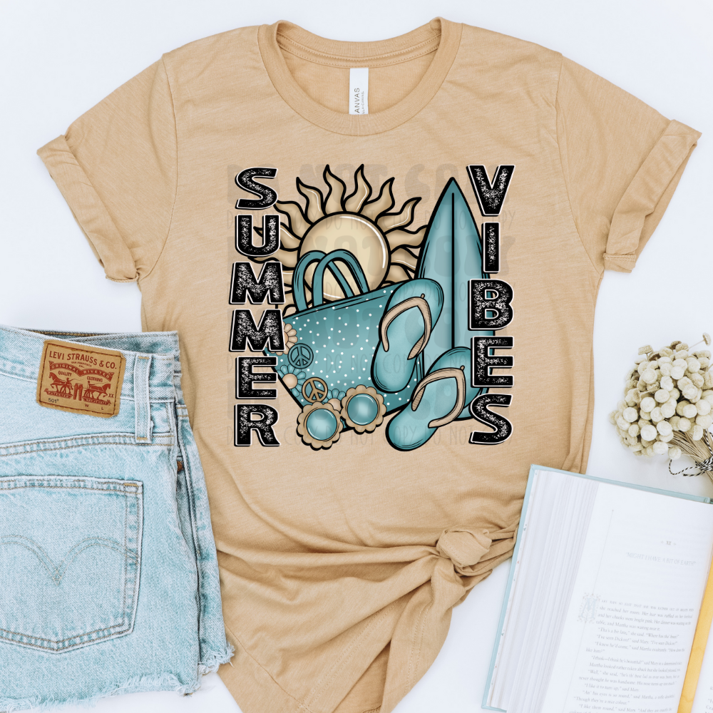 SUMMER VIBES - DTF TRANSFER