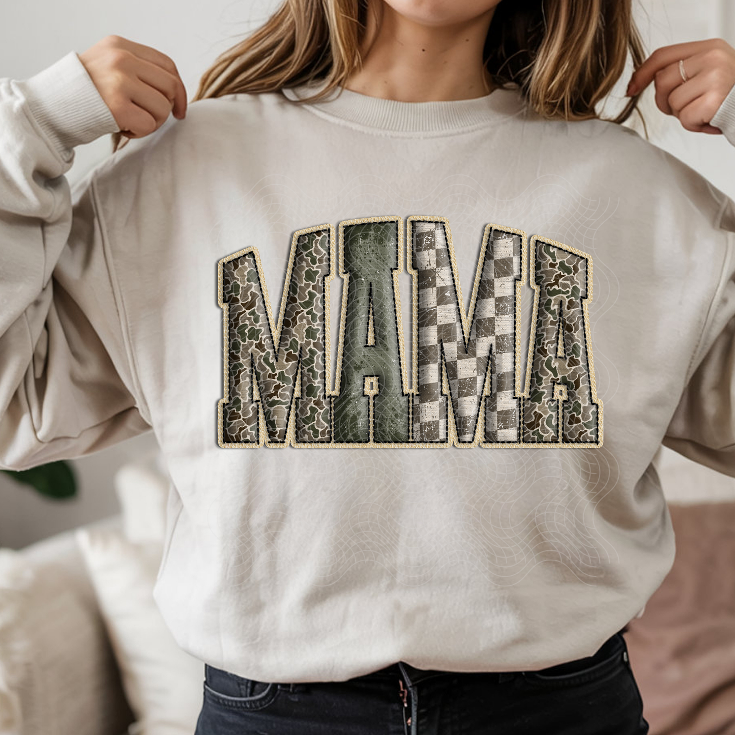 MAMA CAMO - DTF TRANSFER