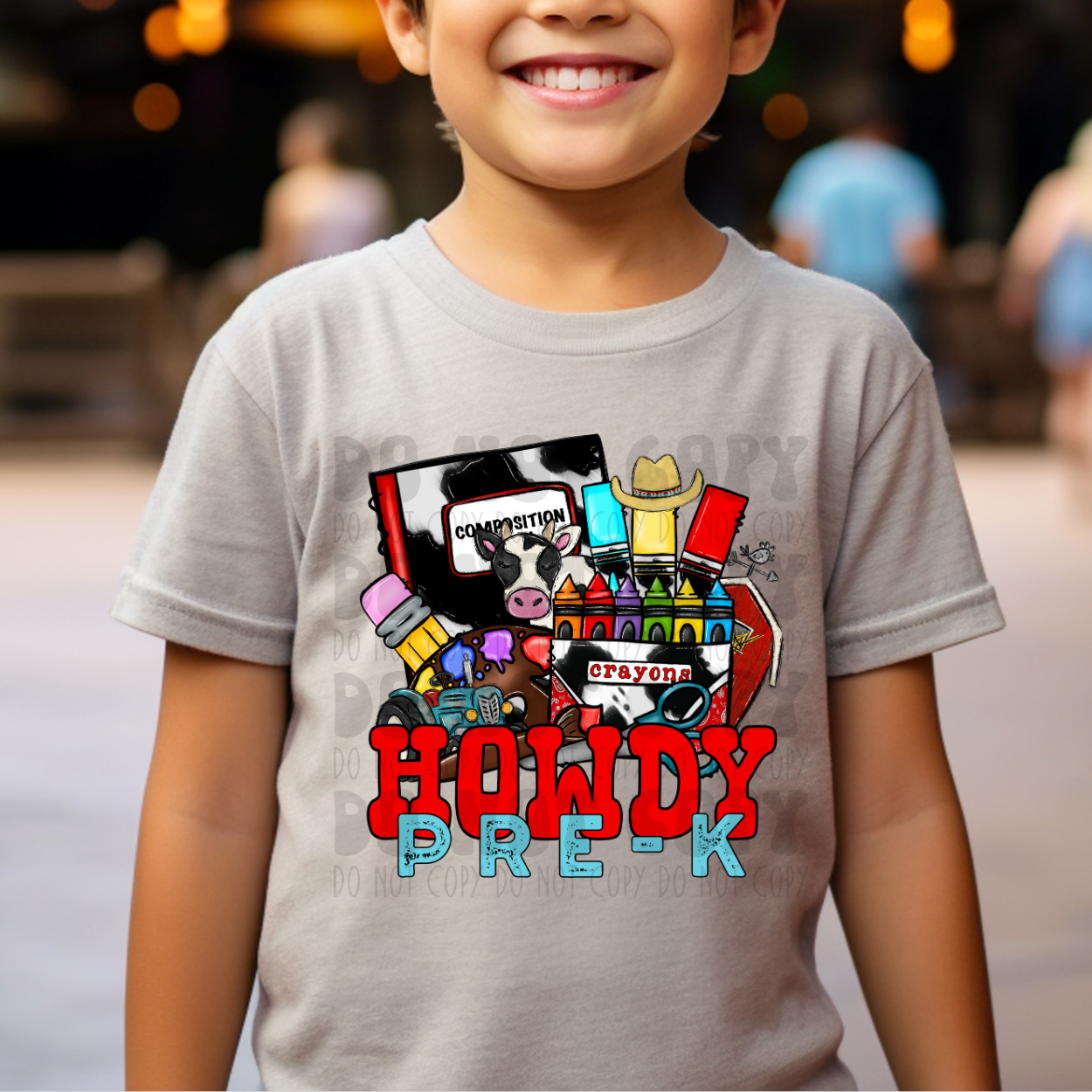 HOWDY PRE-K - DTF TRANSFER