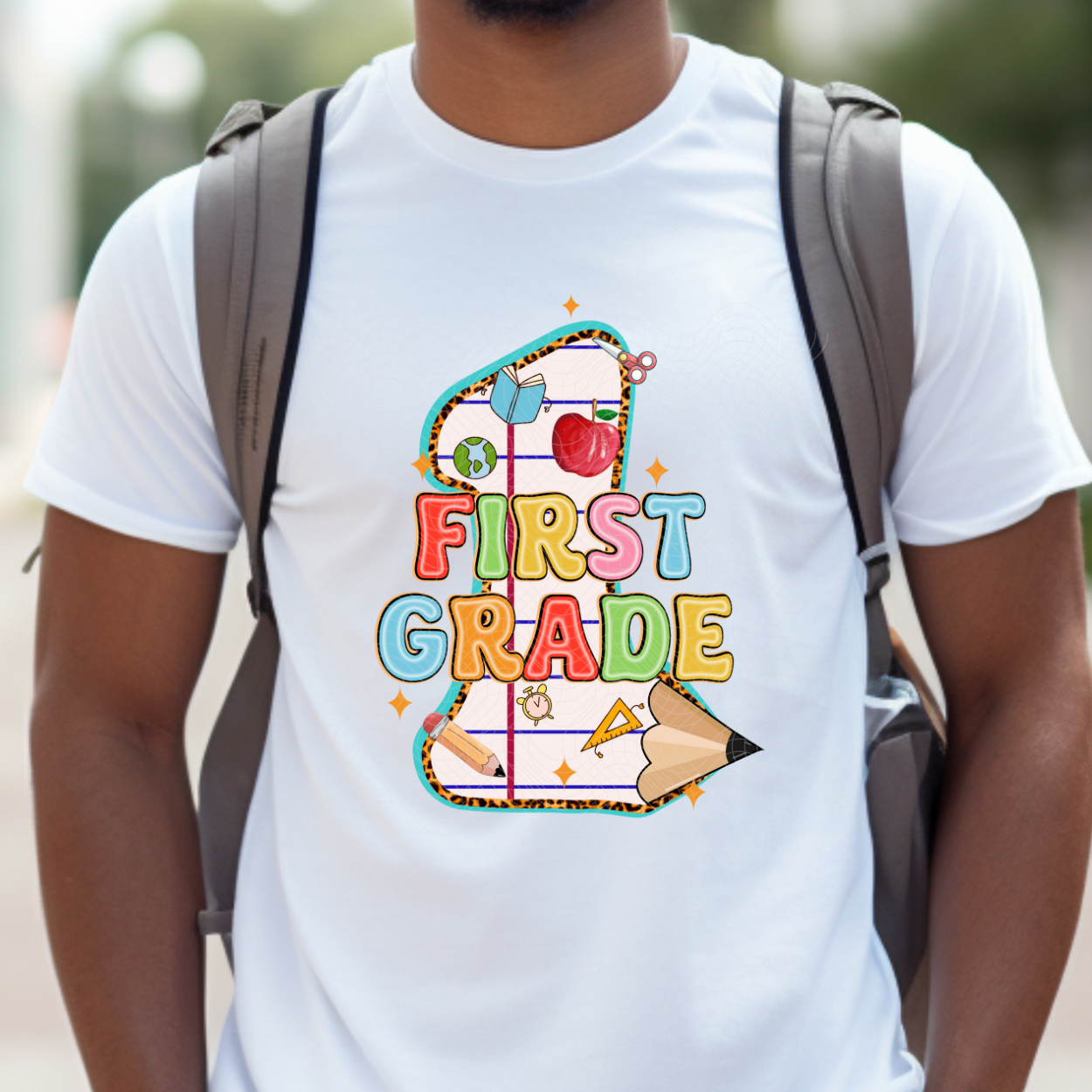FIRST GRADE PENCIL - DTF TRANSFER