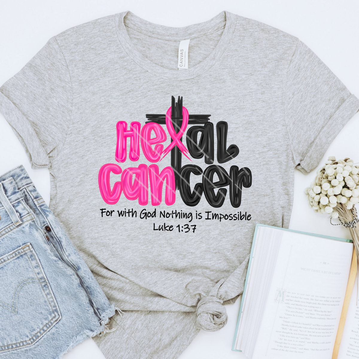 HEAL CANCER - DTF TRANSFER