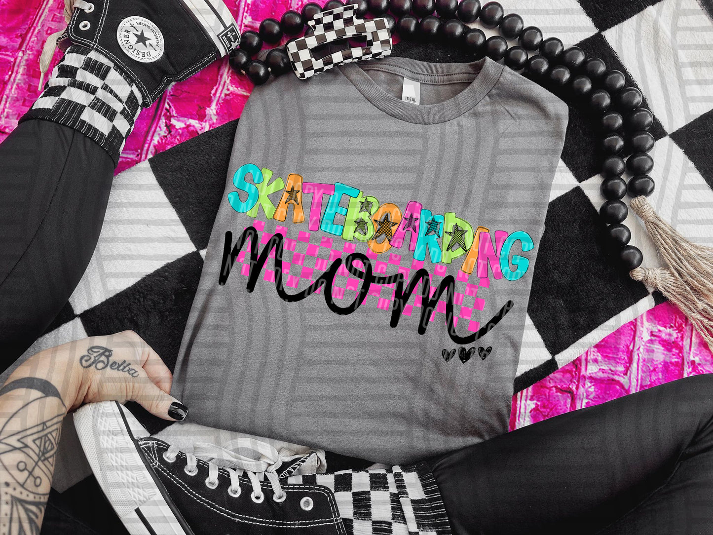 SKATEBOARDING MOM - DTF TRANSFER
