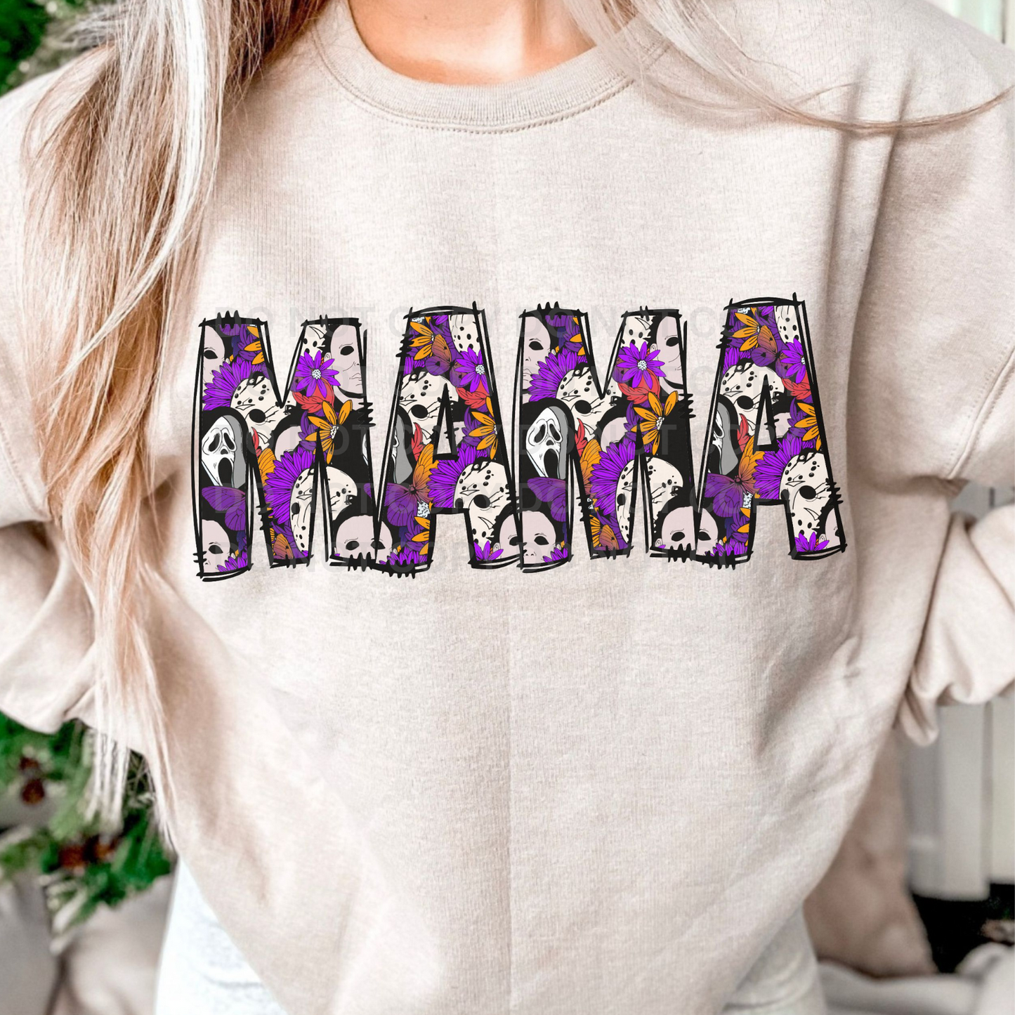 MAMA MASKS - DTF TRANSFER