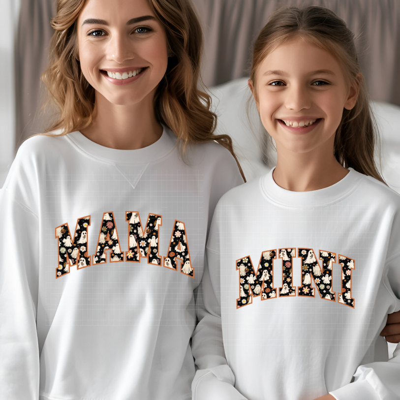 MINI GHOSTIES NO DISTRESS - DTF TRANSFER