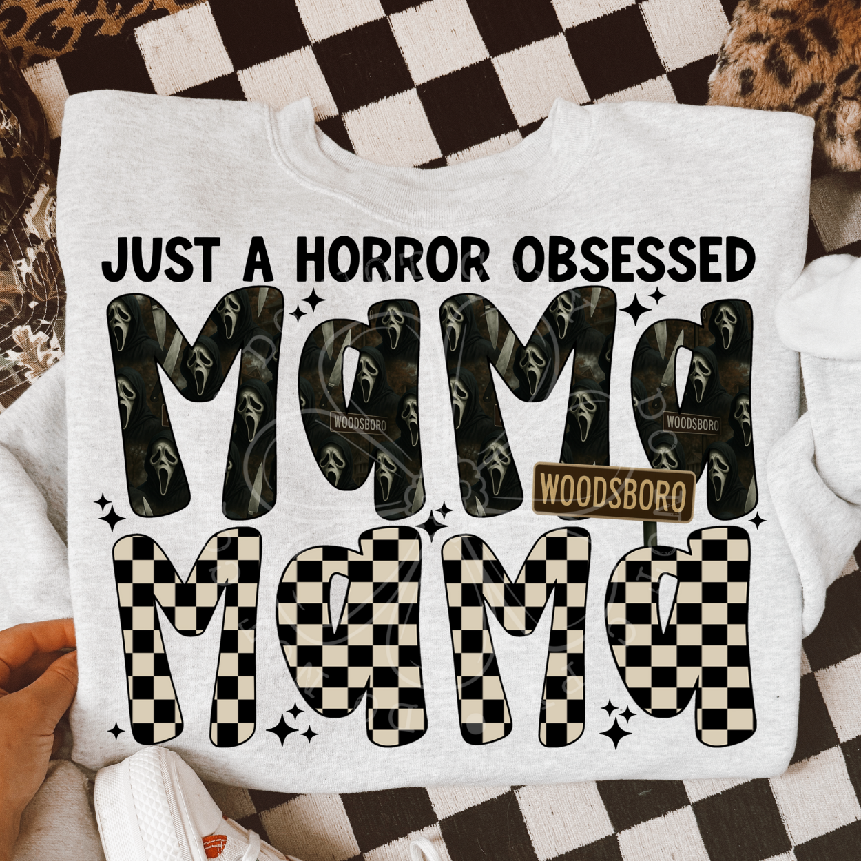 HORROR OBSESSED MAMA - DTF TRANSFER