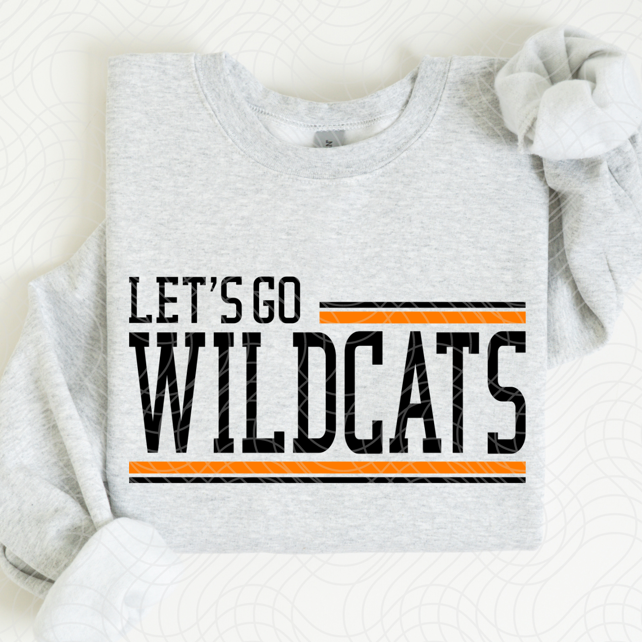 LET'S GO WILDCATS, ORANGE - DTF TRANSFER