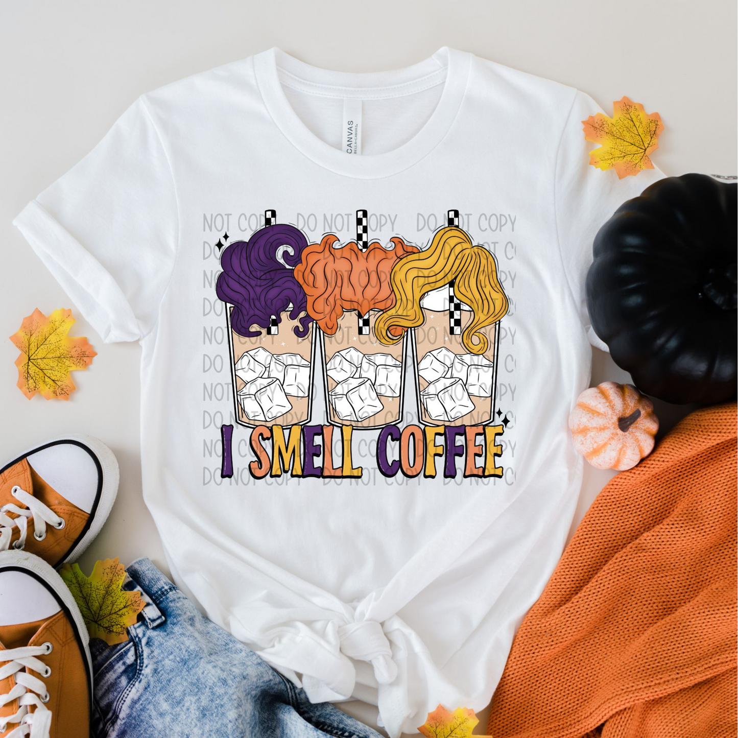 I SMELL COFFEE - DTF TRANSFER