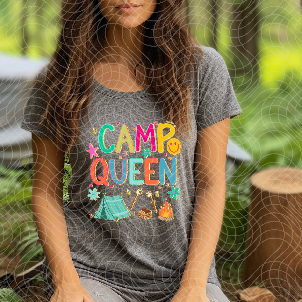 CAMP QUEEN - DTF TRANSFER