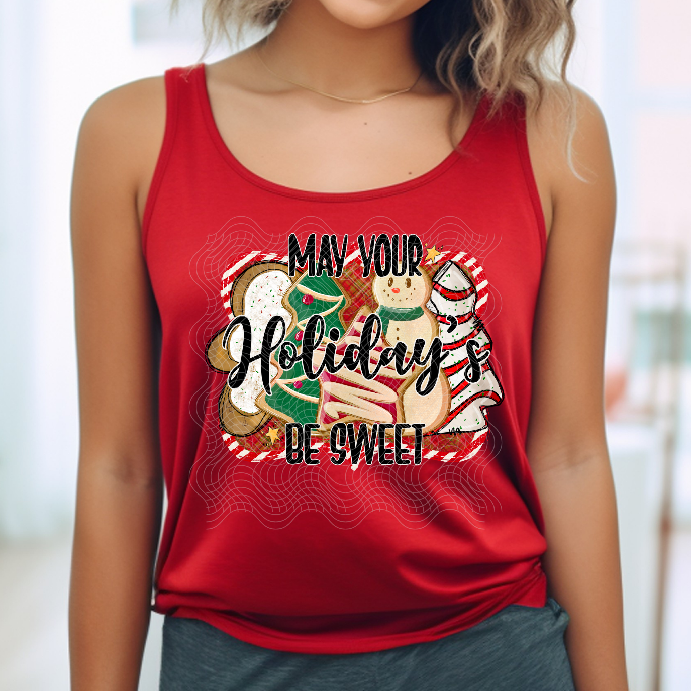 MAY YOUR HOLIDAYS BE SWEET - DTF TRANSFER