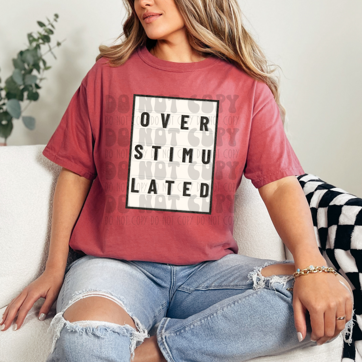 OVERSTIMULATED - DTF TRANSFER