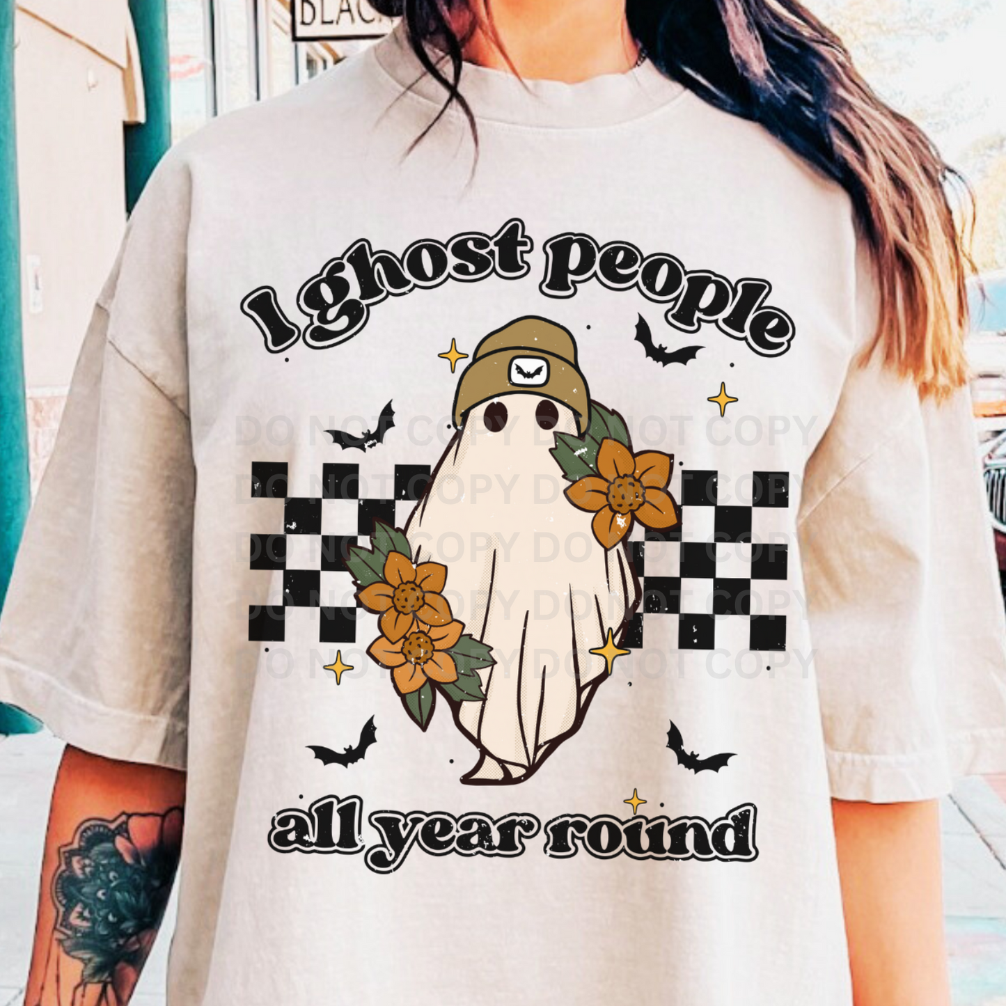 I GHOST PEOPLE DISTRESS - DTF TRANSFER
