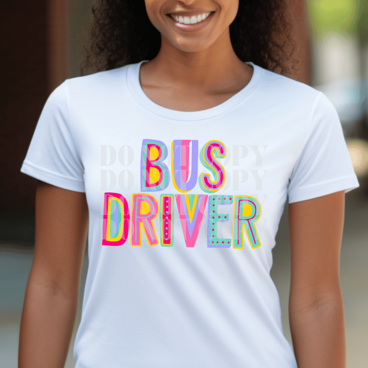 BUS DRIVER - DTF TRANSFER