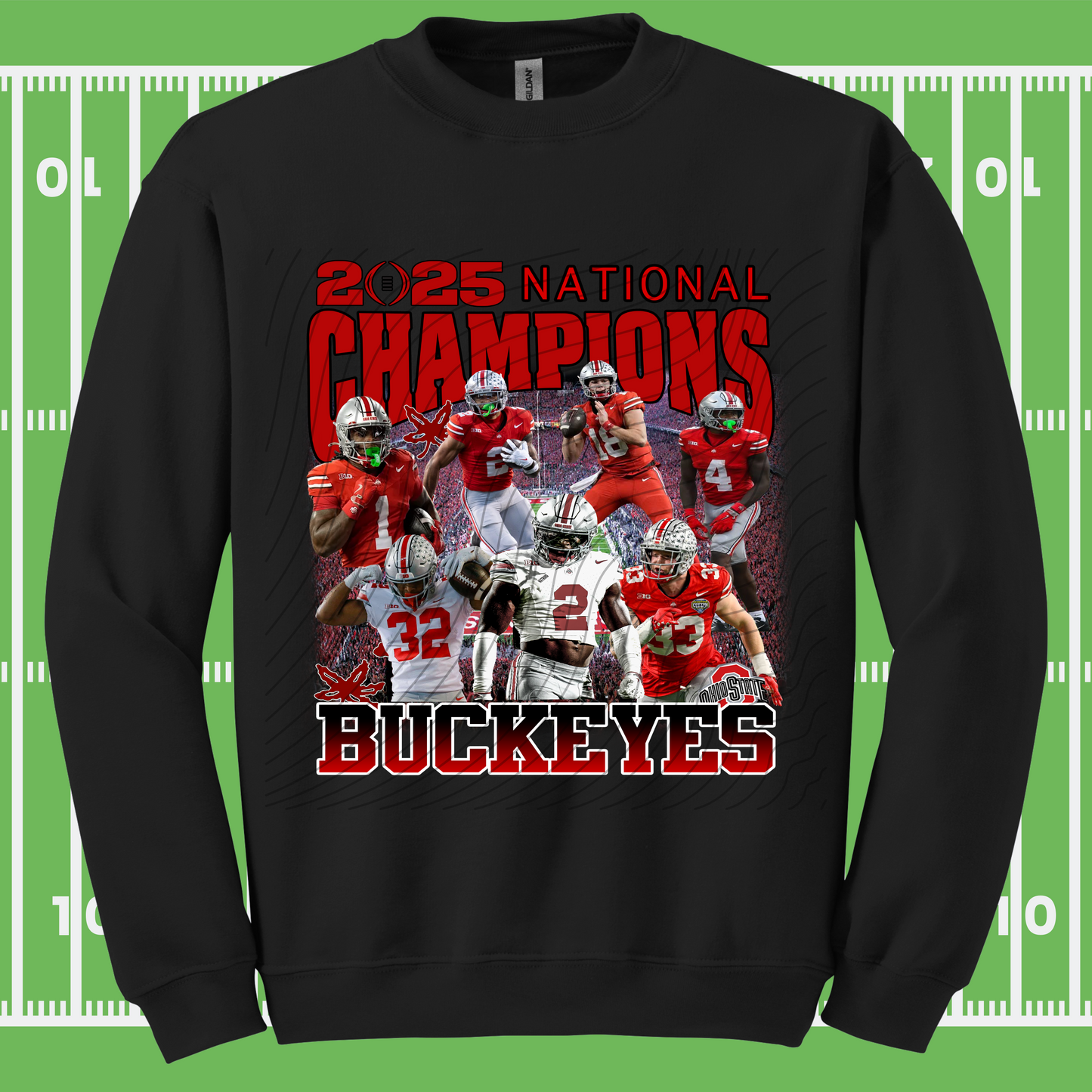 OH CHAMPS PLAYERS 2025 date - DTF TRANSFER