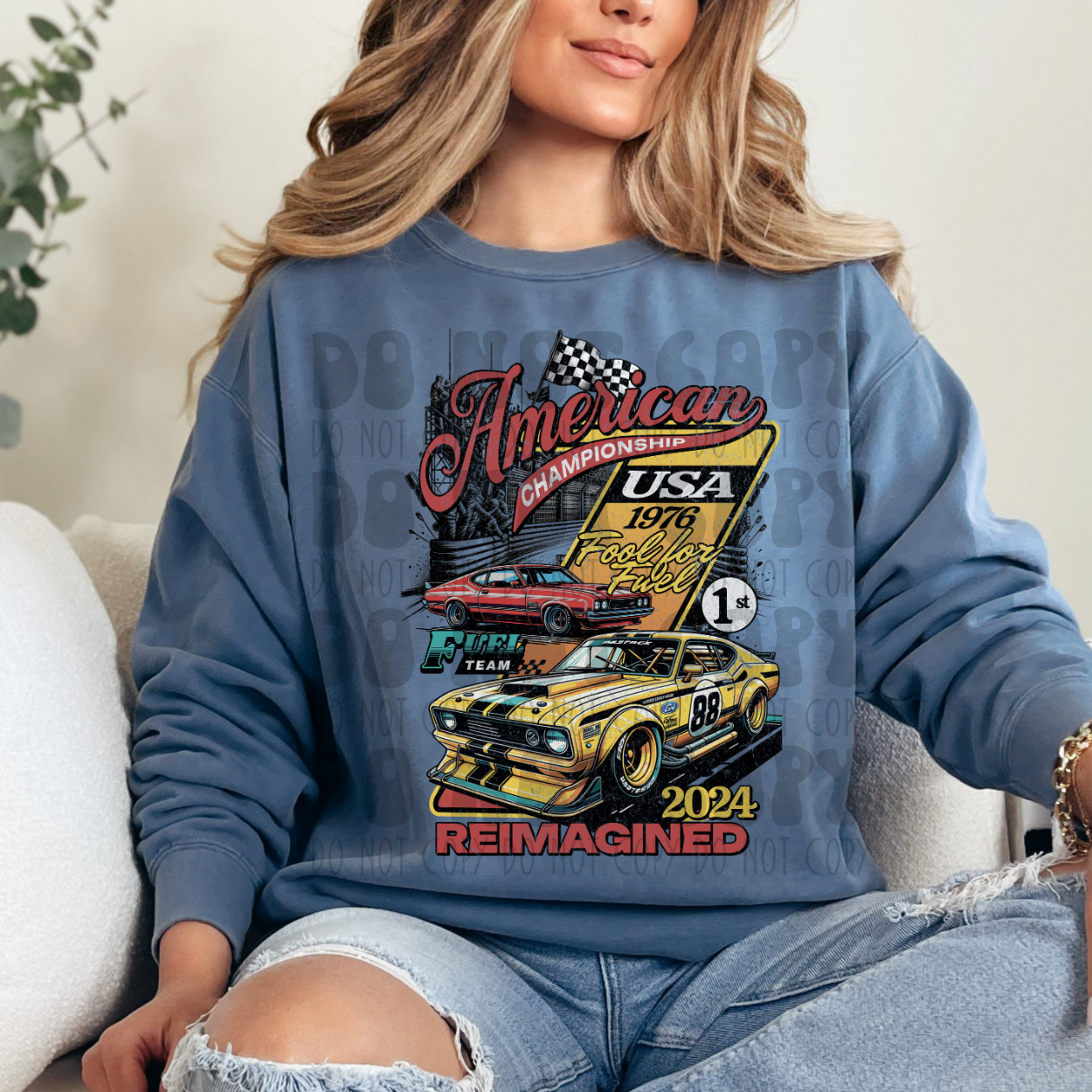 AMERICAN REIMAGINED - DTF TRANSFER