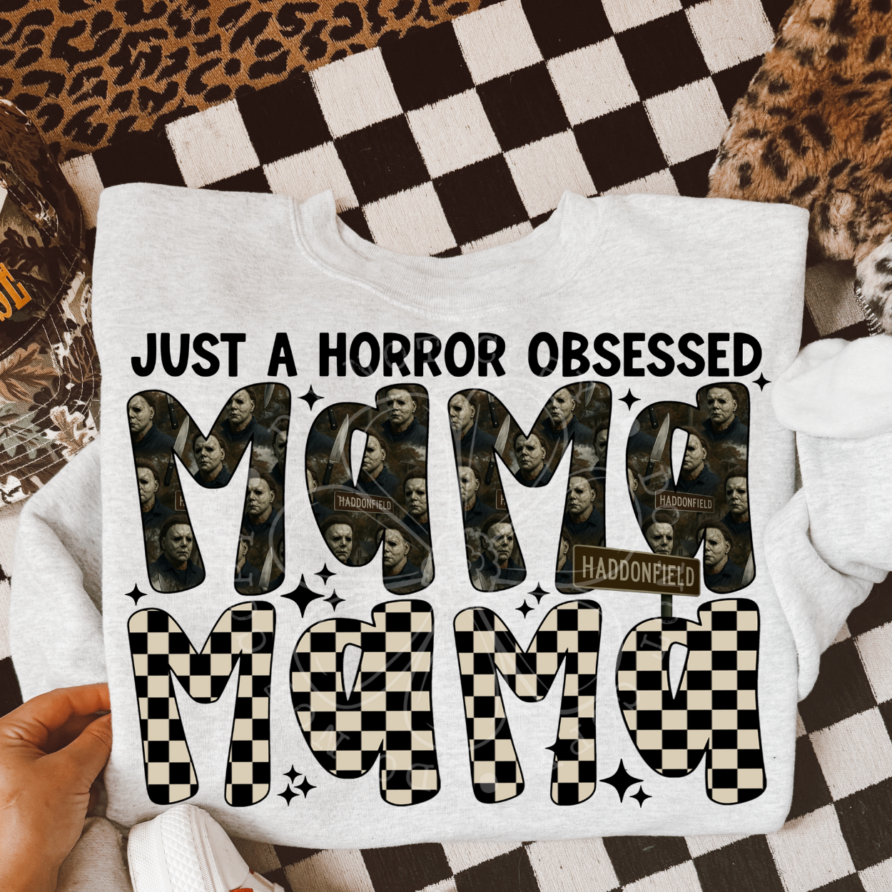 HORROR OBSESSED MAMA - DTF TRANSFER