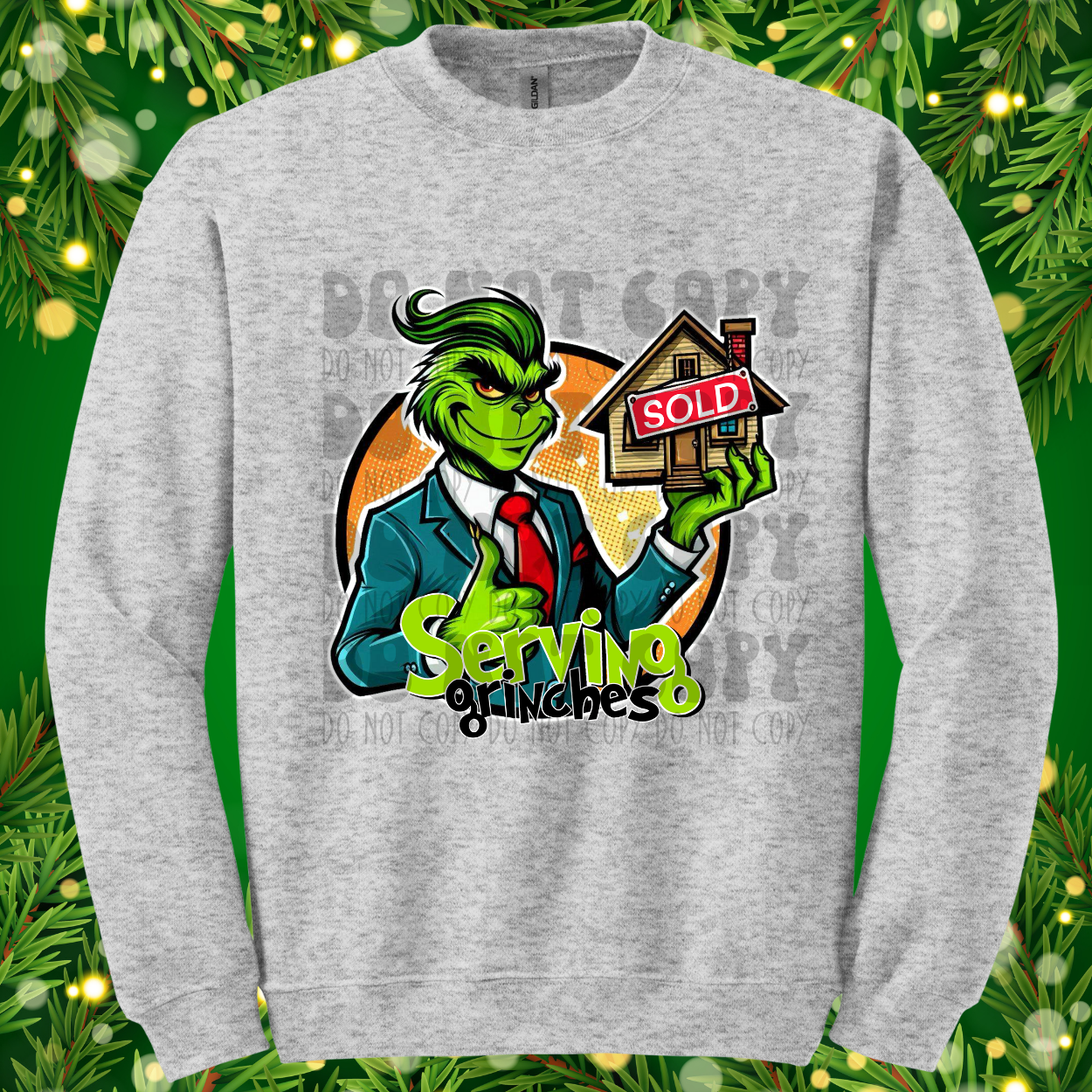 GREEN GUY REALTOR MALE - DTF TRANSFER