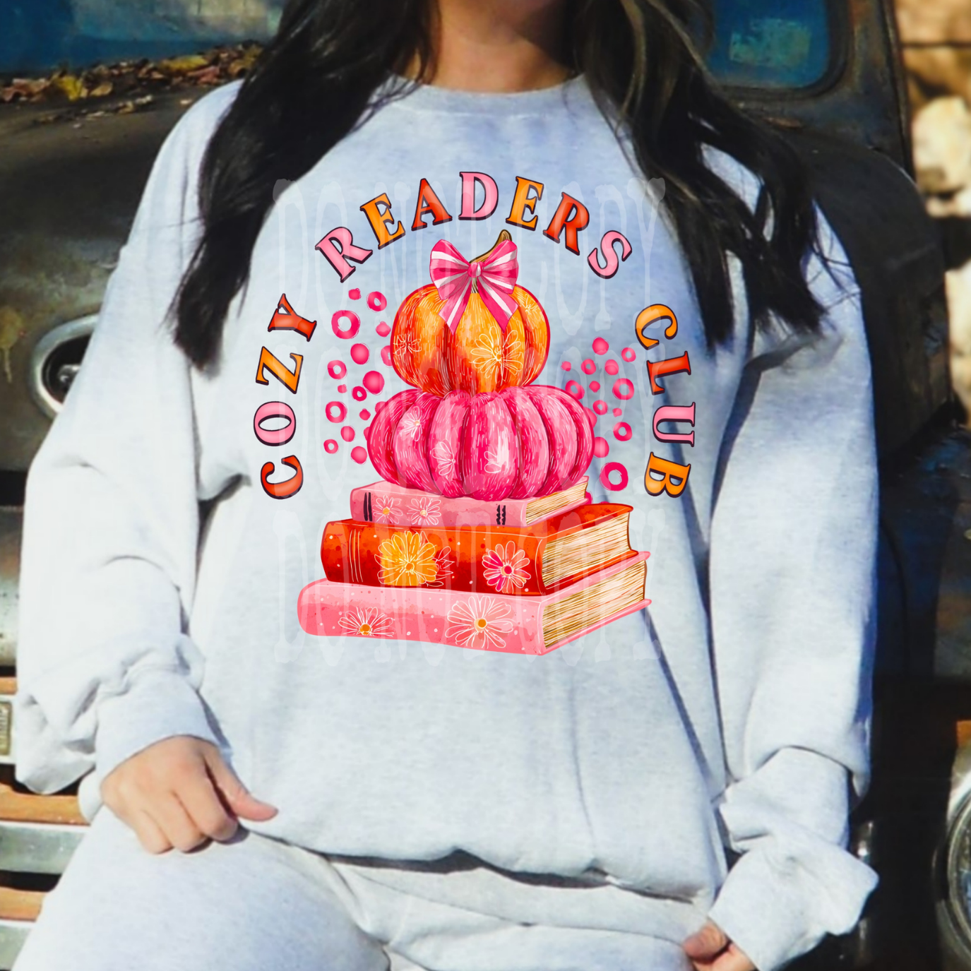 COZY READERS CLUB - DTF TRANSFER