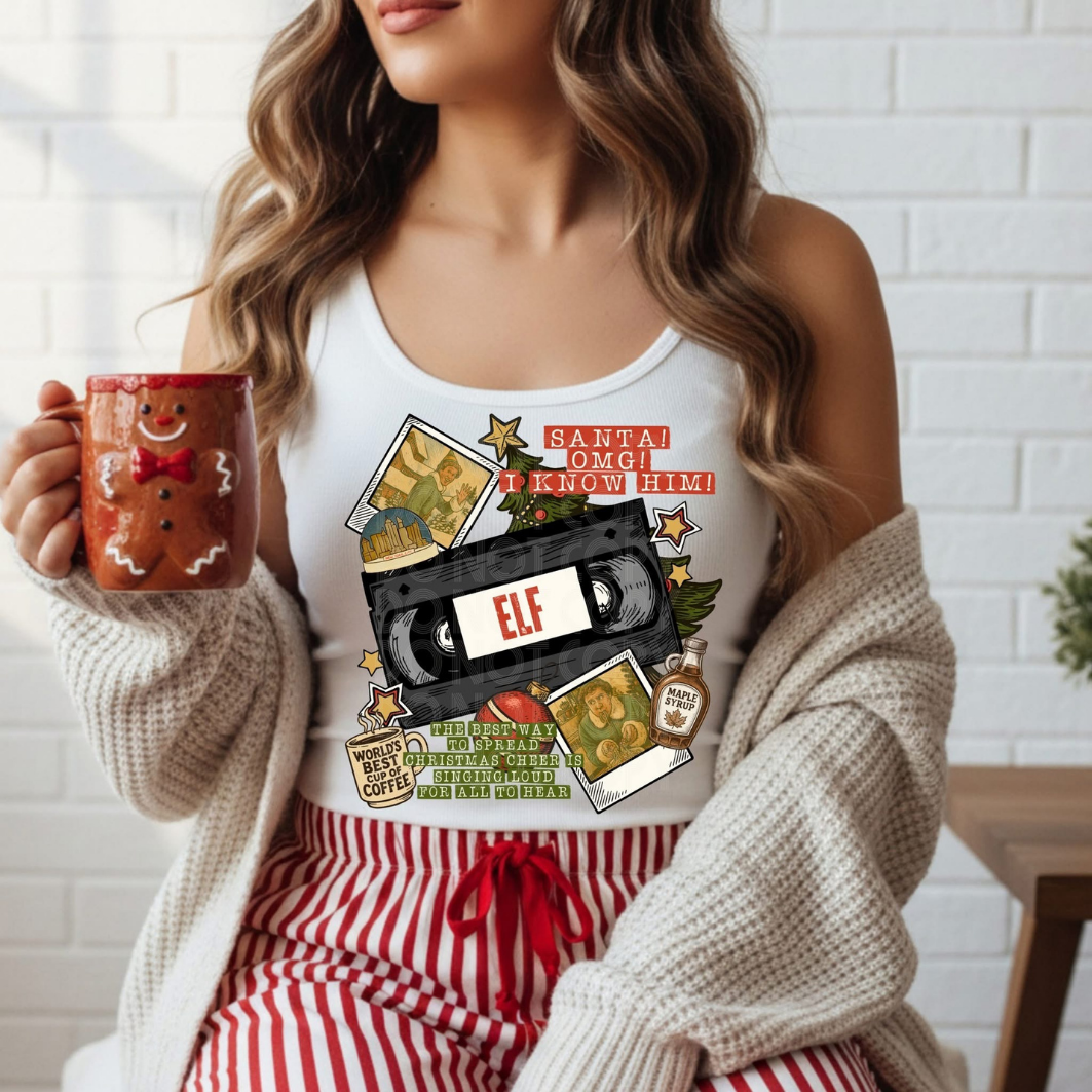 CHRISTMAS MOVIE - DTF TRANSFER