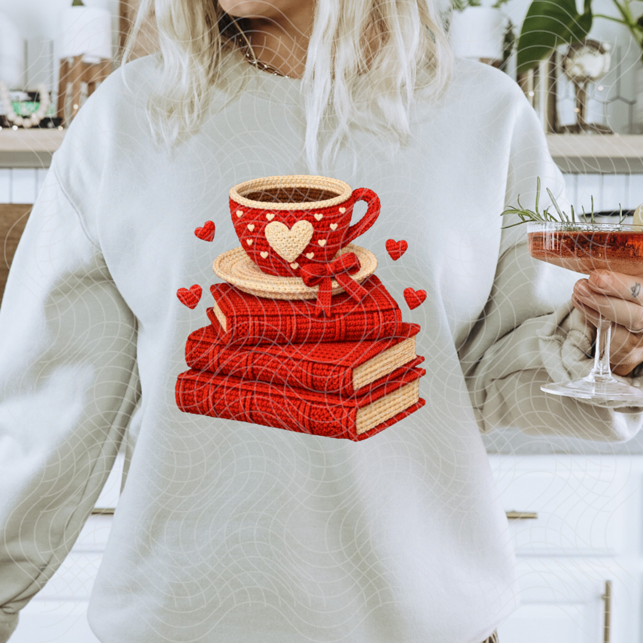 BOOKS FAUX YARN - DTF TRANSFER