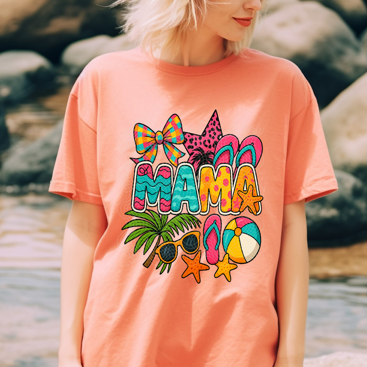MAMA BEACH ELEMENTS - DTF TRANSFER