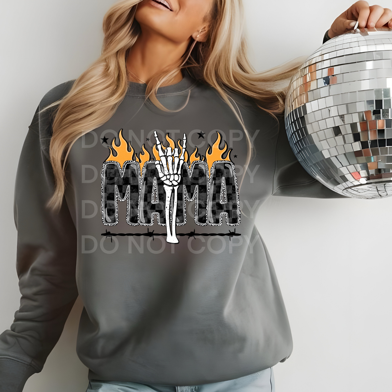 MAMA FLAMES - DTF TRANSFER