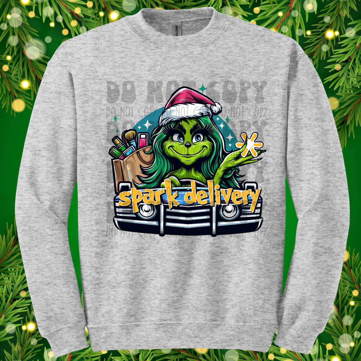 GREEN GUY SPARK - DTF TRANSFER
